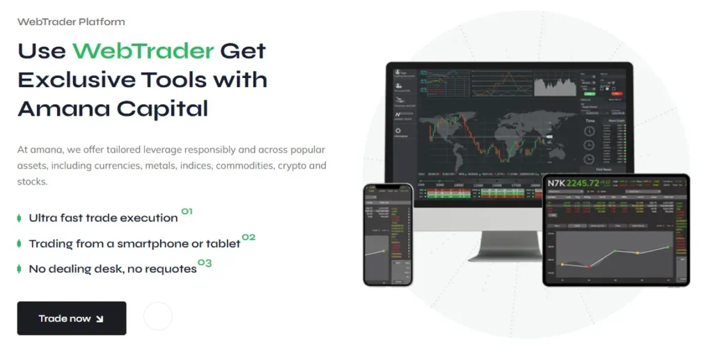 Amana Capital 2 ekran