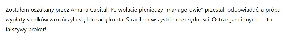Amana Capital 3 ekran