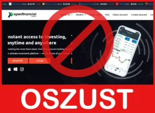 Apexfinancialindex twarz ekran