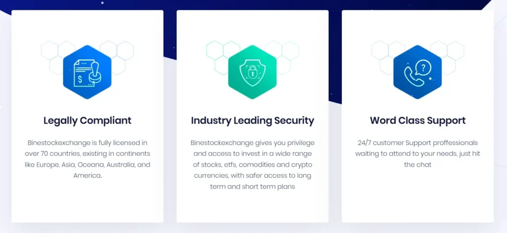 Binestockexchange 1 ekran
