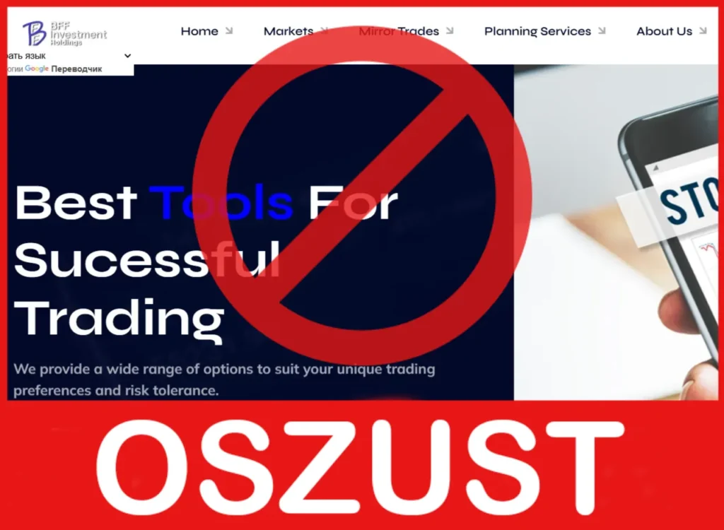 Bit Fund Flow Investment twarz ekran