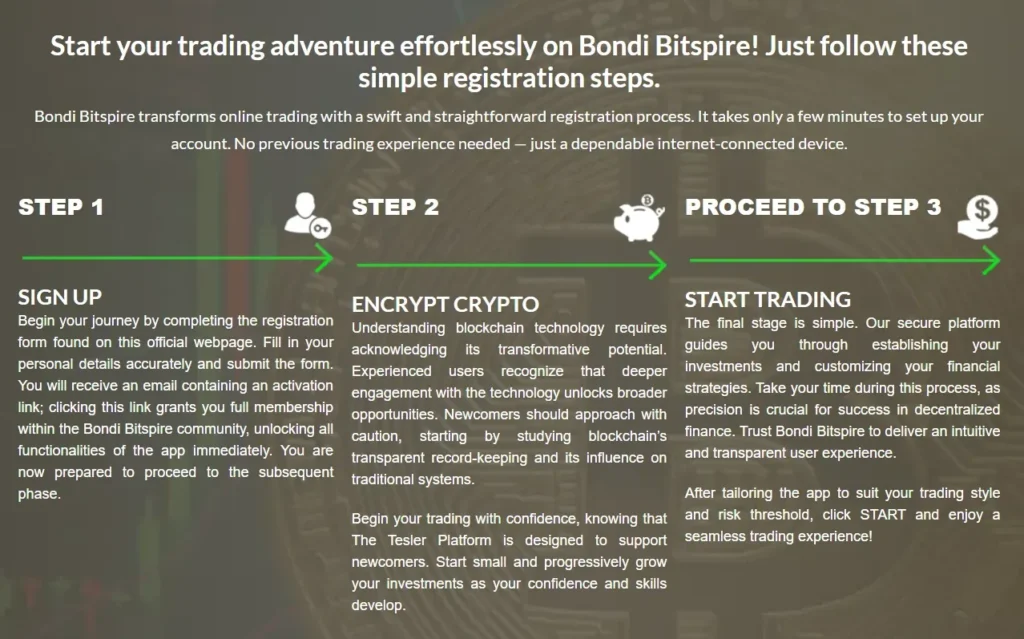 Bondi Bitspire 2 ekran