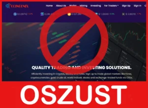 Coingenix twarz ekran