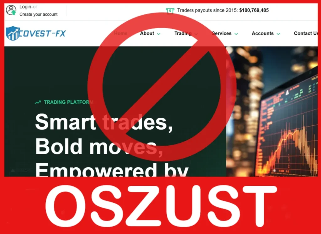 Covest FX twarz ekran