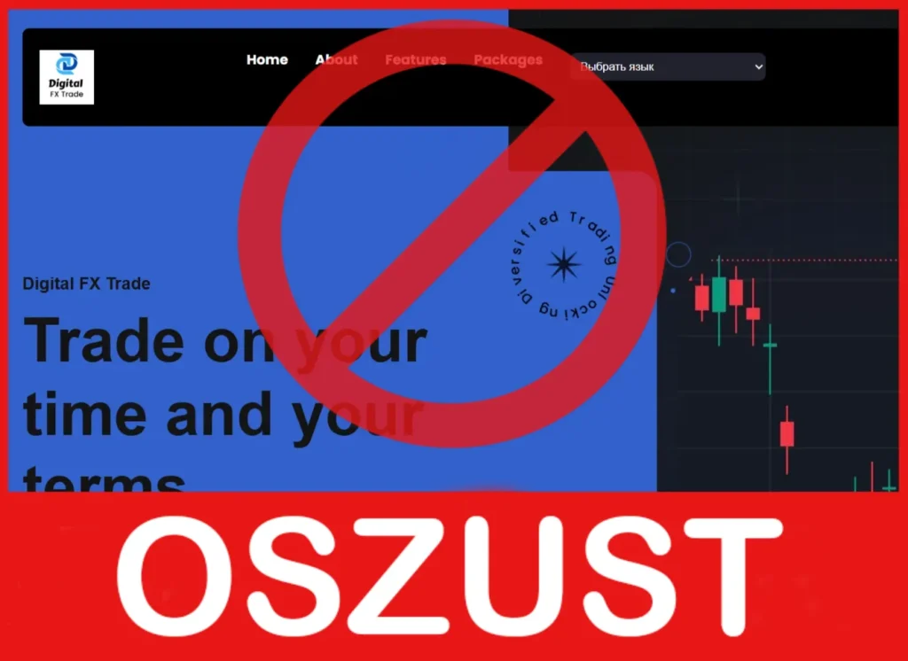 Digital FX Trade twarz ekran