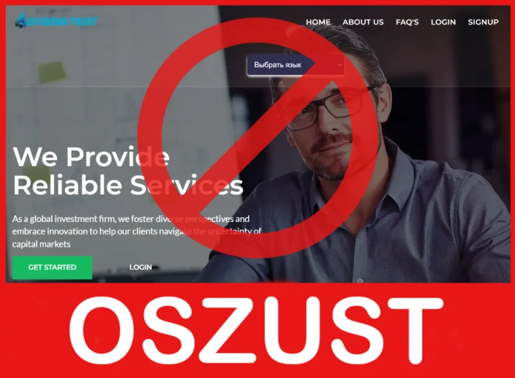 Dividend-trust twarz ekran