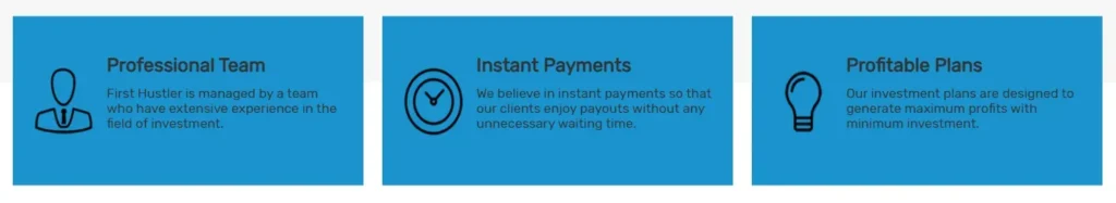 First Hustler 1 ekran