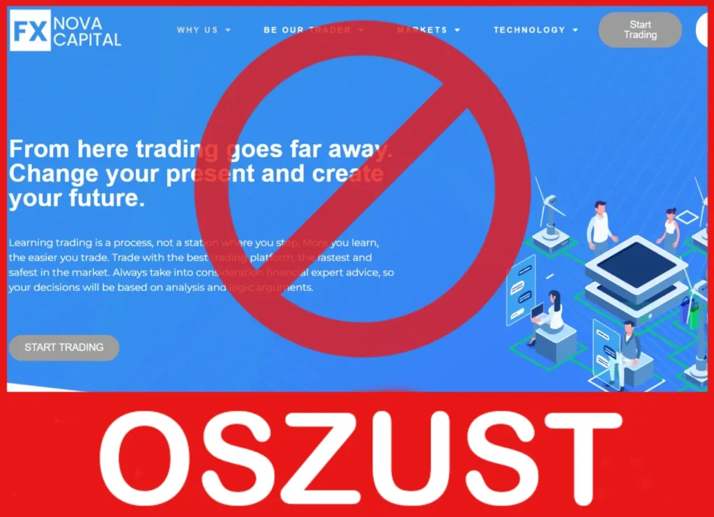 FX Nova Capital twarz ekran