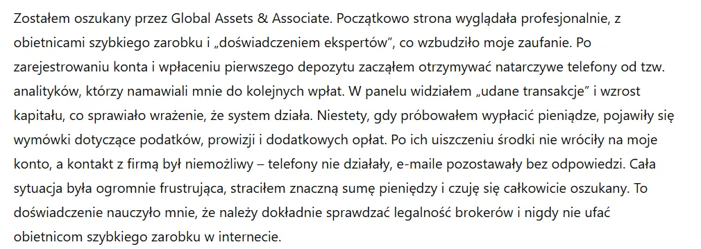 Global Assets & Associate 3 ekran