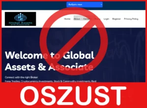 Global Assets & Associate twarz ekran