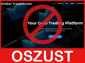 Global Trademinex twarz ekran