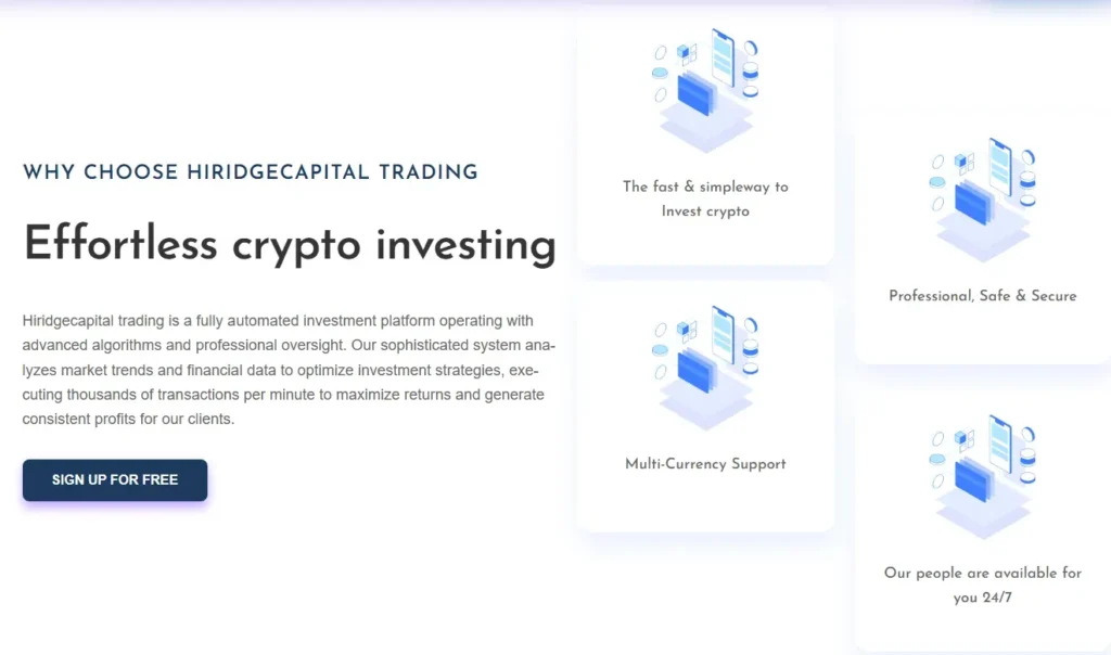 Hiridgecapital 1 ekran