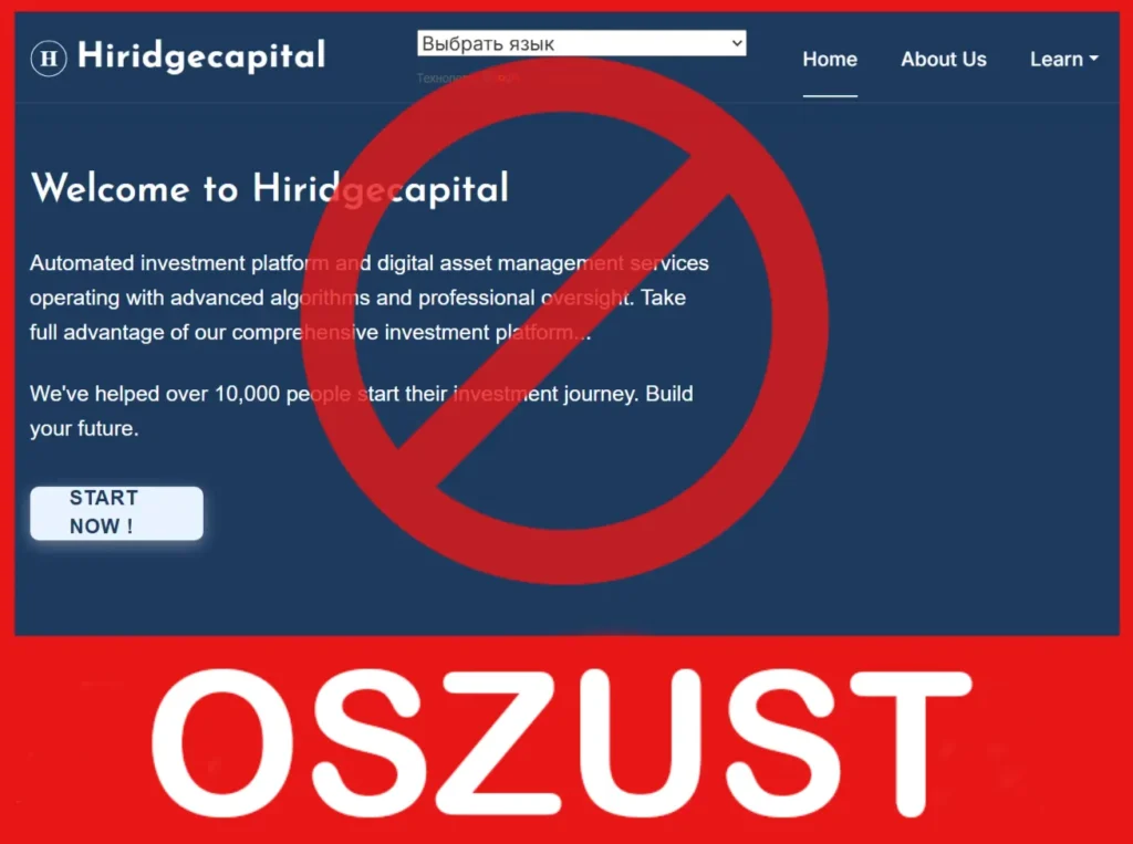 Hiridgecapital twarz ekran