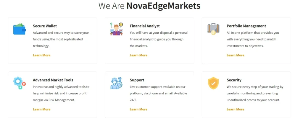 Nova Edge Market 1 ekran
