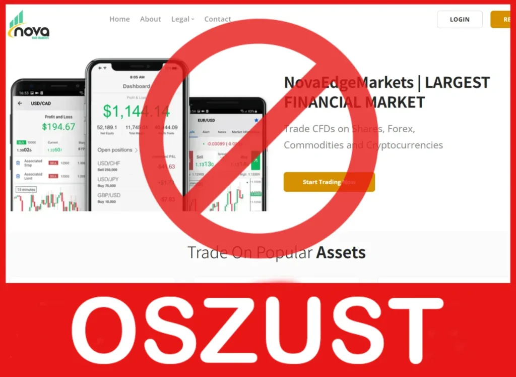 Nova Edge Market twarz ekran