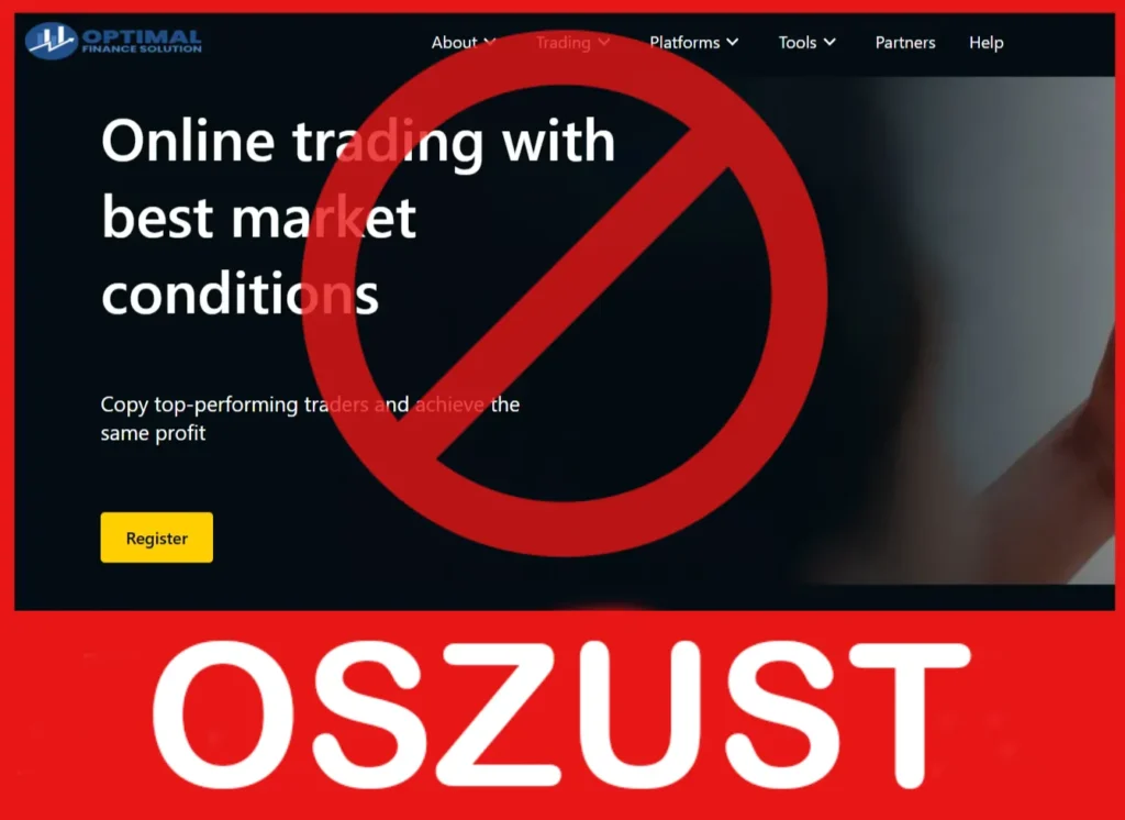 Optimal Finance Solution twarz ekran