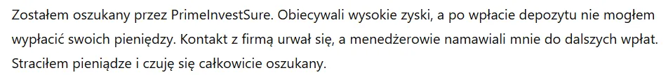 PrimeInvestSure 3 ekran