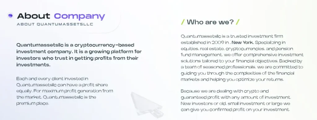 Quantumassetsllc 1 ekran