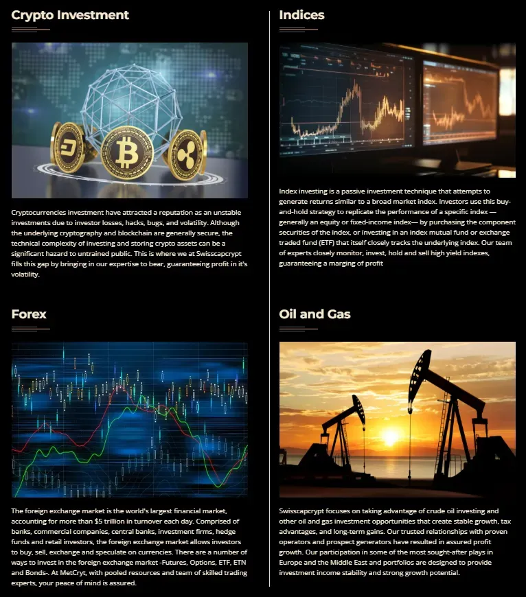 Swisscapcrypt 1 ekran