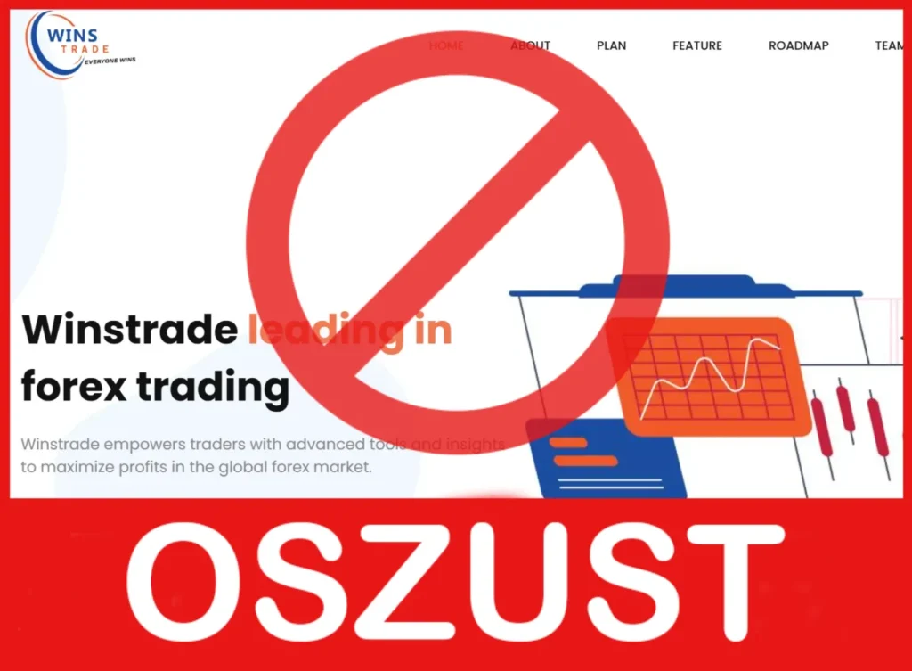 Wins Trade twarz ekran