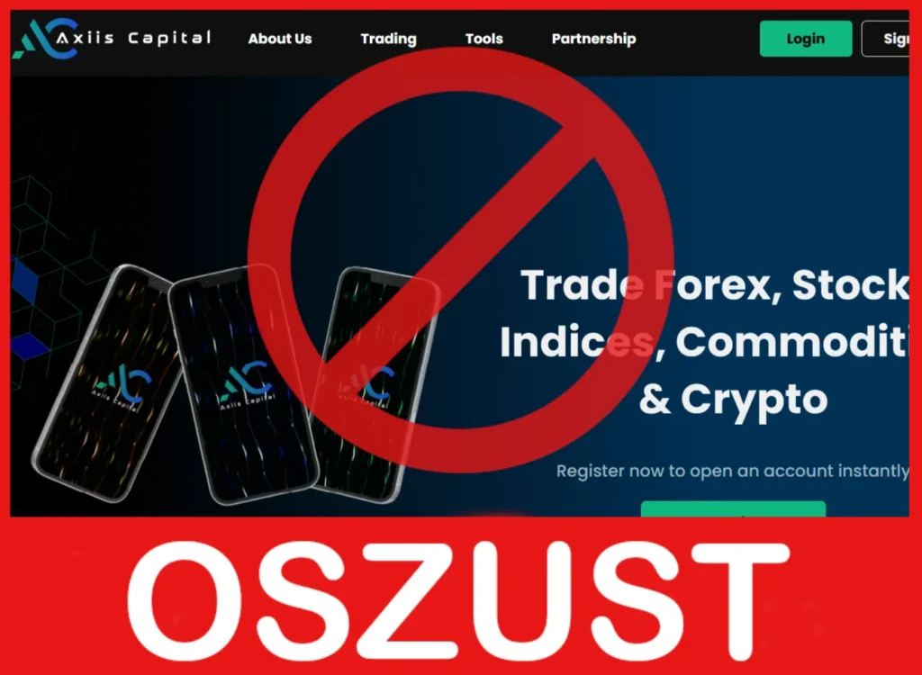 Axiis Capital twarz ekran