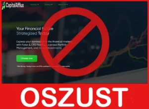 Capital Afflux przód ekran