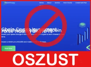 Chain Crypto przód ekran