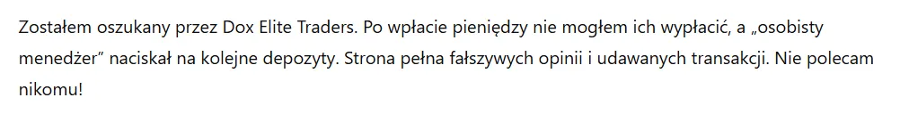 Dox Elite Traders 3 ekran