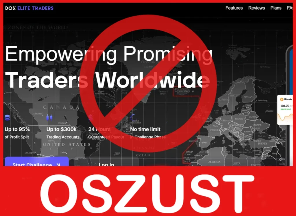 Dox Elite Traders twarz ekran