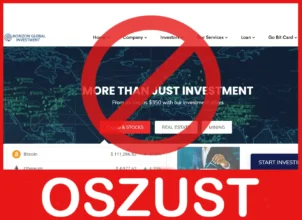 Horizon Global Investment przód ekran