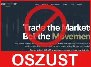 Infinite Markets twarz ekran