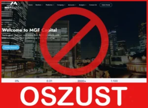 MGF Capital przód ekran