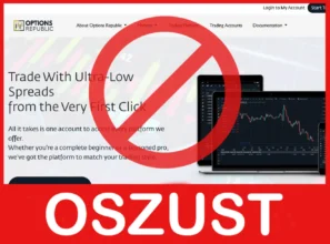 Options Republic twarz ekran