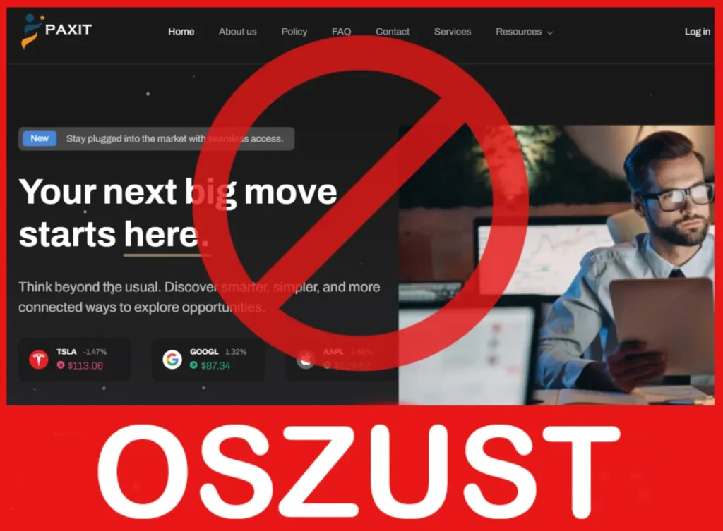 Paxit Profit twarz ekran