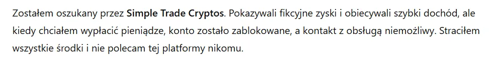 Simple Trade Cryptos 3 ekran