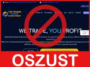 Toptraderstocksinvestment twarz ekran