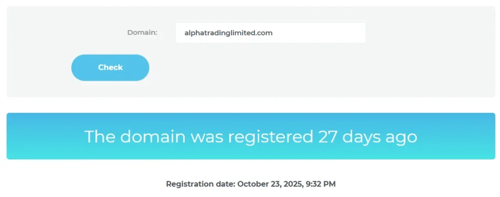 Alphatrading Limited 1 ekran