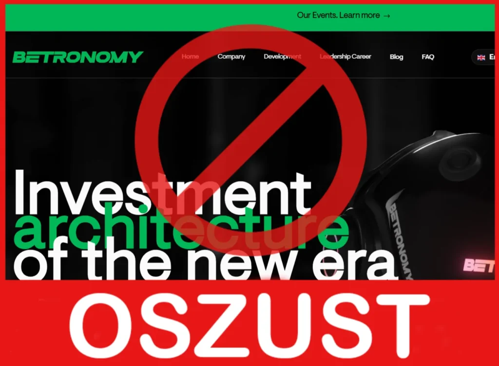 Betronomy przód ekran