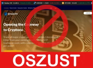 BitSentry przód ekran