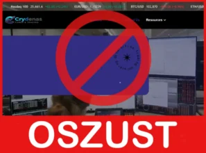 CRYDENAS przód ekran