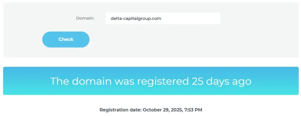 Delta CapitalGroup 1 ekran