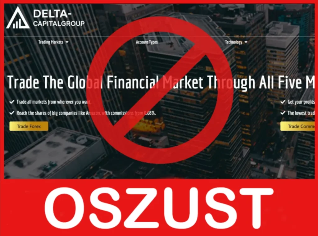 Delta CapitalGroup twarz ekran