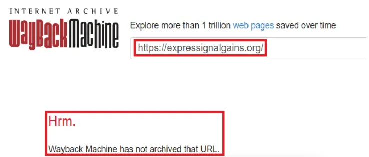 Expressignalgains 2 ekran