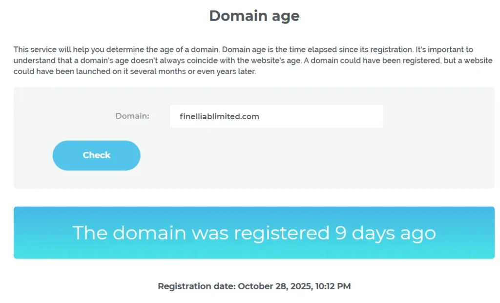 Finelliab Limited 1 ekran