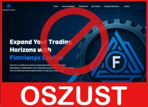 Fintrionyx Capital przód ekran