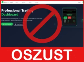 Green Trust Trades przód ekran