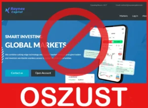 Raynex Capital twarz ekran