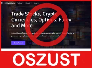 247 Digital Capital twarz ekran