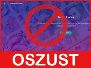 Astro Trade Capital twarz ekran