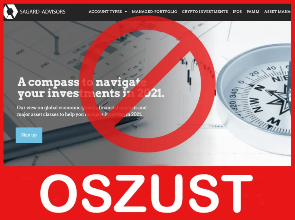 Sagard Advisors twarz ekran